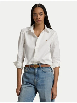 Polo Ralph Lauren Koszula 211941520002 Biały Slim Fit