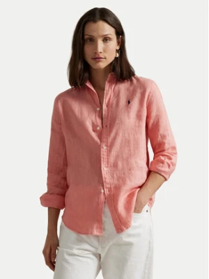 Polo Ralph Lauren Koszula 211970730012 Koralowy Classic Fit