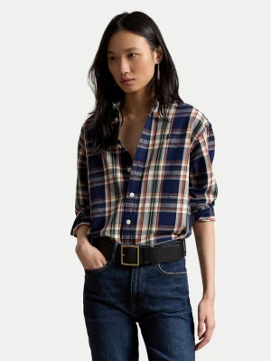 Polo Ralph Lauren Koszula 211971515502 Granatowy Relaxed Fit