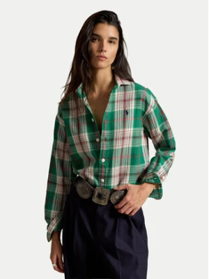 Polo Ralph Lauren Koszula 211971515503 Zielony Relaxed Fit