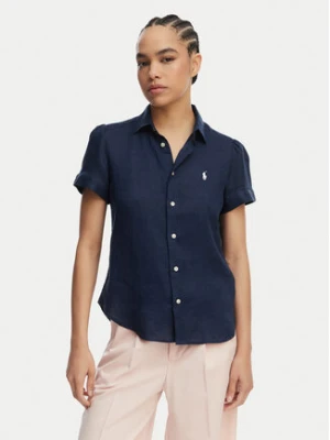 Polo Ralph Lauren Koszula 211973366506 Granatowy Regular Fit