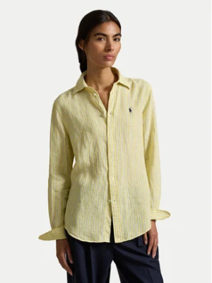 Polo Ralph Lauren Koszula 211A96158002 Żółty Regular Fit