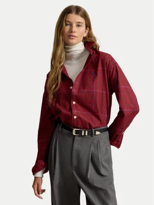 Polo Ralph Lauren Koszula 211B36267002 Czerwony Relaxed Fit