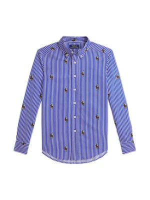 Polo Ralph Lauren Koszula 323A96287001 Niebieski Regular Fit