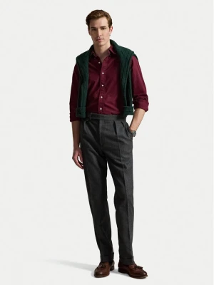 Polo Ralph Lauren Koszula 710805564526 Bordowy Regular Fit
