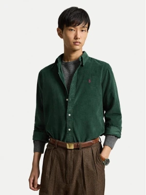Polo Ralph Lauren Koszula 710853123500 Zielony ciemny Custom Fit