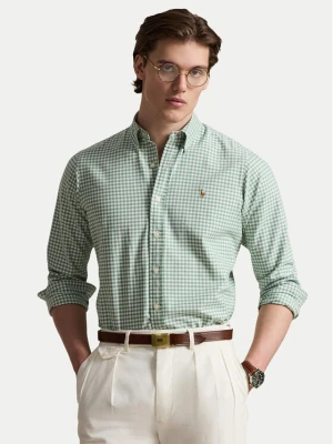 Polo Ralph Lauren Koszula 710853129501 Zielony jasny Custom Fit