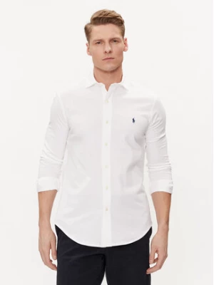 Polo Ralph Lauren Koszula 710899386001 Biały Slim Fit
