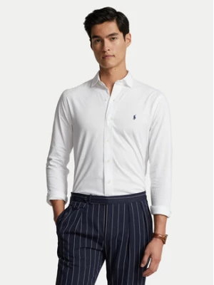 Polo Ralph Lauren Koszula 710899386001 Biały Slim Fit