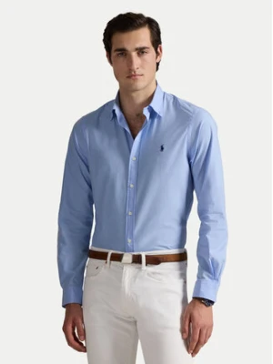 Polo Ralph Lauren Koszula 710929348009 Błękitny Slim Fit