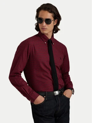 Polo Ralph Lauren Koszula 710953644001 Czerwony ciemny Custom Fit