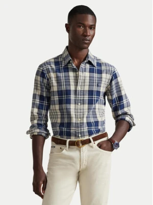 Polo Ralph Lauren Koszula 710953707004 Granatowy Custom Fit