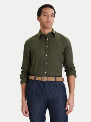 Polo Ralph Lauren Koszula 710966294508 Zielony Regular Fit