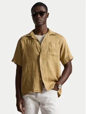 Polo Ralph Lauren Koszula 710966421502 Beżowy ciemny Regular Fit