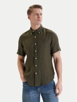 Polo Ralph Lauren Koszula 710968912503 Zielony Regular Fit