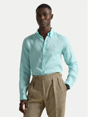 Polo Ralph Lauren Koszula 710968915501 Turkusowy Regular Fit