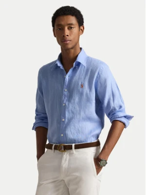 Polo Ralph Lauren Koszula 710968915504 Niebieski Slim Fit
