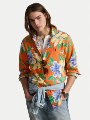 Polo Ralph Lauren Koszula 710B14226001 Pomarańczowy Classic Fit