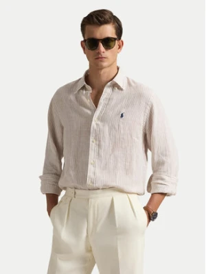 Polo Ralph Lauren Koszula 710B15594006 Beżowy Regular Fit