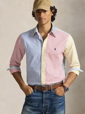 Polo Ralph Lauren koszula bawełniana męska kolor multicolor regular z kołnierzykiem button-down 710P07020