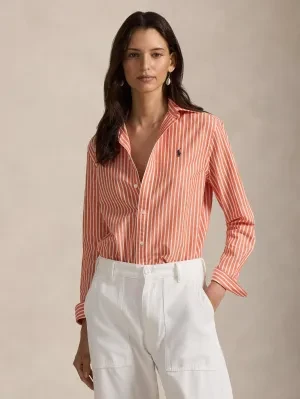 POLO RALPH LAUREN Koszula | Classic fit | z dodatkiem lnu