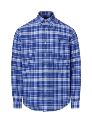 Polo Ralph Lauren koszula codzienna Mężczyźni Regular Fit Bawełna (100%) niebieski