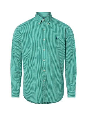 Polo Ralph Lauren koszula codzienna Mężczyźni Regular Fit Bawełna zielony