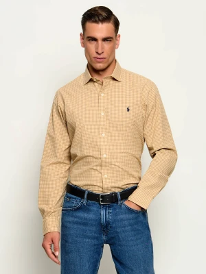 POLO RALPH LAUREN Koszula | Custom fit beżowy