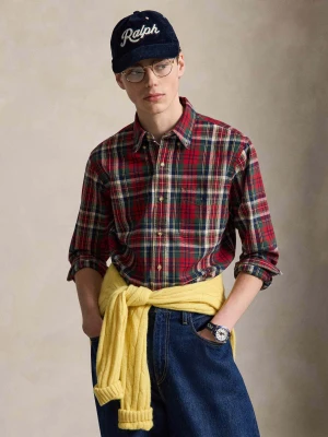 POLO RALPH LAUREN Koszula | Custom fit czerwony