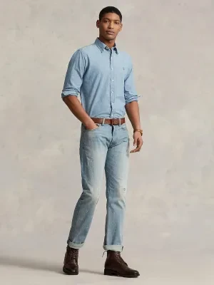 POLO RALPH LAUREN Koszula | Custom fit | denim