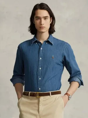 POLO RALPH LAUREN Koszula | Custom fit | denim