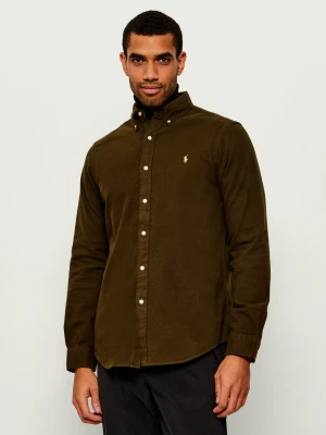 POLO RALPH LAUREN Koszula | Custom fit oliwkowy