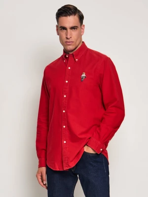 POLO RALPH LAUREN Koszula | Custom fit | oxford czerwony