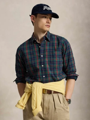 POLO RALPH LAUREN Koszula | Custom fit | oxford zielony