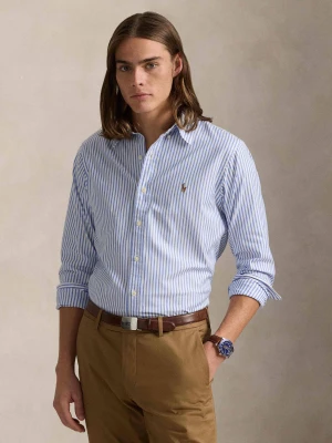 POLO RALPH LAUREN Koszula | Custom fit | stretch błękitny