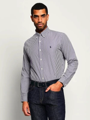 POLO RALPH LAUREN Koszula | Custom fit | stretch fioletowy