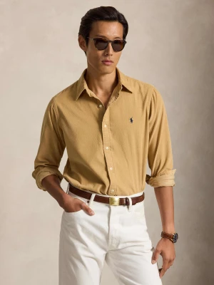 POLO RALPH LAUREN Koszula | Custom fit | sztruks beżowy