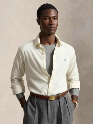 POLO RALPH LAUREN Koszula | Custom fit | sztruks ecru