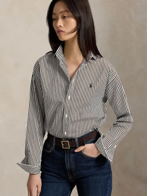 Polo Ralph Lauren koszula damska bawełniana brązowy