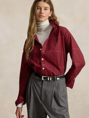 Polo Ralph Lauren koszula damska bawełniana czerwony