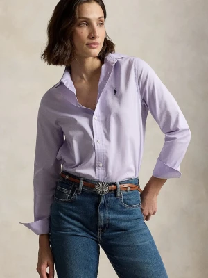 Polo Ralph Lauren koszula damska bawełniana fioletowy