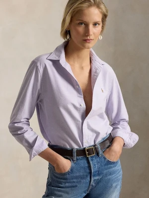 Polo Ralph Lauren koszula damska bawełniana fioletowy