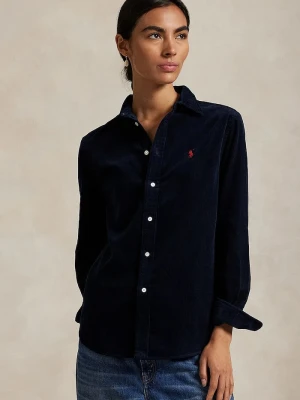 Polo Ralph Lauren koszula damska bawełniana granatowy