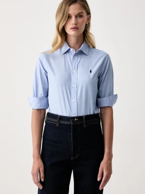 Polo Ralph Lauren koszula damska bawełniana niebieski