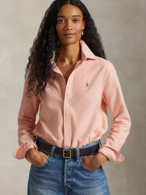 Polo Ralph Lauren koszula damska bawełniana pomarańczowy