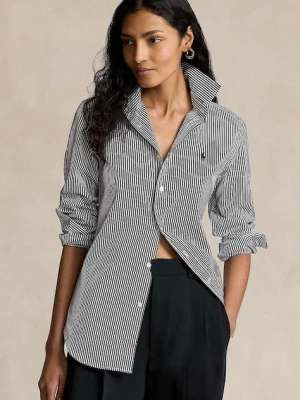 Polo Ralph Lauren koszula damska regular z kołnierzykiem klasycznym