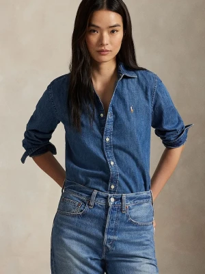 Polo Ralph Lauren koszula jeansowa niebieski