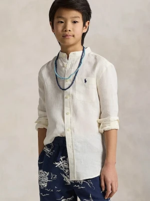 Polo Ralph Lauren koszula lniana dziecięca