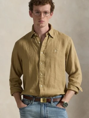 Polo Ralph Lauren Long Sleeve Sport Shirt koszula lniana męska