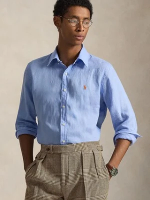 Polo Ralph Lauren Long Sleeve Sport Shirt koszula lniana męska